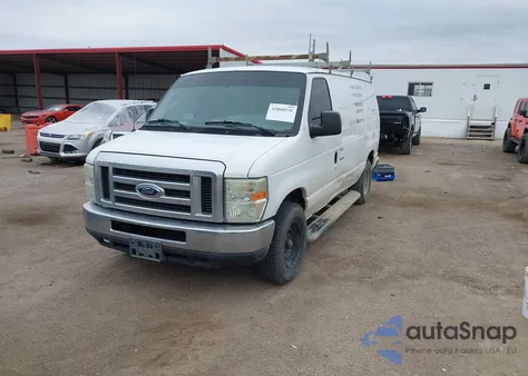 2008 Ford E-250 Commercial/Recreational z USA, uszkodzony, nr VIN 1FTNE24W78DA68561